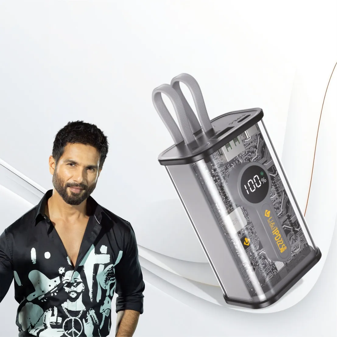 U&i Define Series 10K mAh Battery Capacity PowerBank | 22.5W PD Output and LED Digital Display