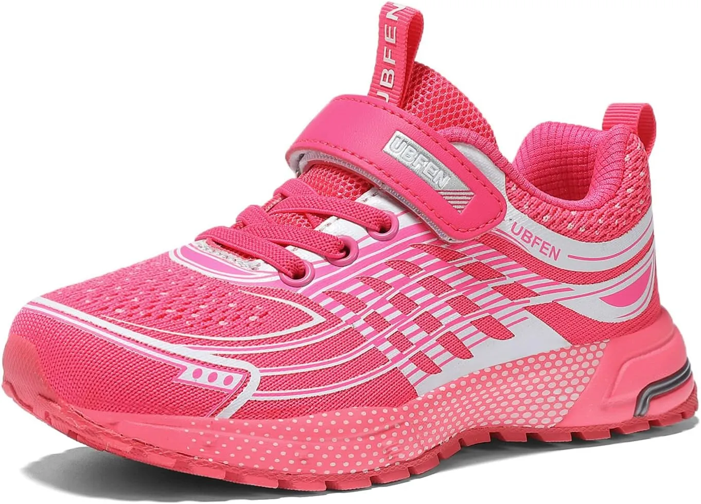 UBFEN Kids Sneakers Boys Girls Tennis Shoes for Running Athletic Walking Gym Sports Lightweight Breathable