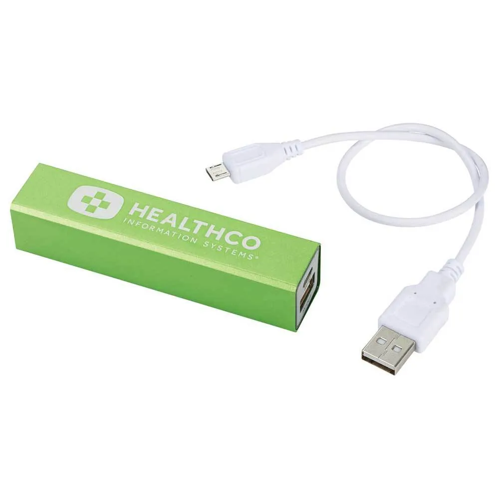 UL Listed Jolt Power Bank - 2,200 mAh