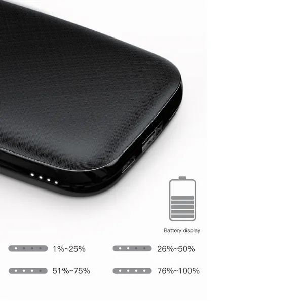 Ultra-Compact 10000mah Power Bank