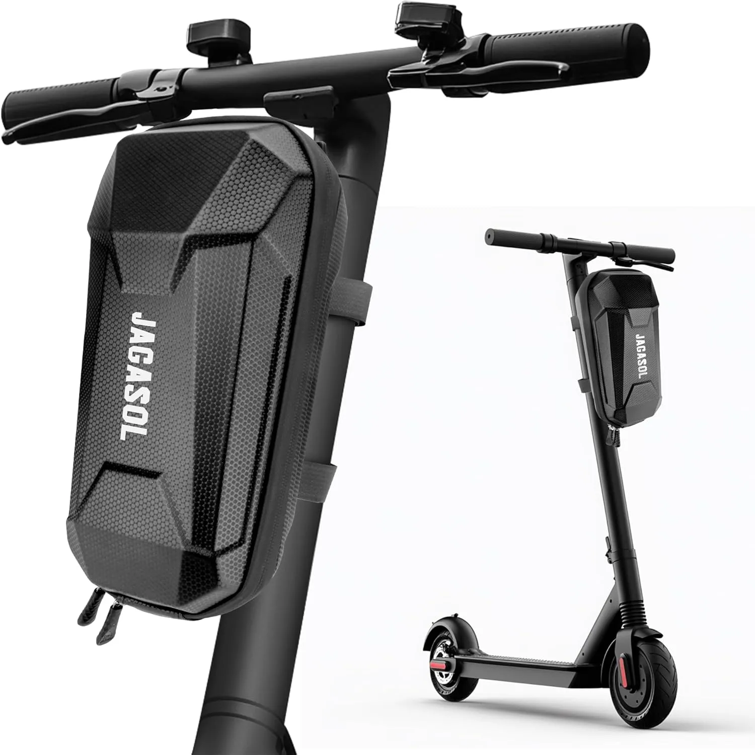 Universal Scooter Bag, Waterproof Scooter Storage Bag, Electric Scooter Handlebar Bag for Carrying Charger Tools Repair Tools/Large Capacity/Portable