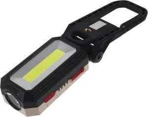 UPKOCH Led Folding Work Light Cob Magnetic Inspection Lamp USB Rechargeable Car Garage Lighting Compact Light Torch for Repair Maintenance Emergency Use Battery Included s