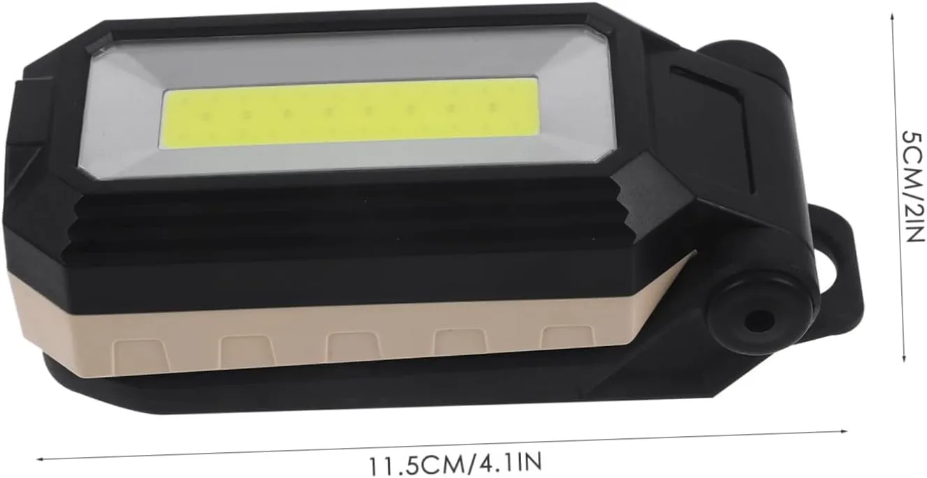 UPKOCH Led Folding Work Light Cob Magnetic Inspection Lamp USB Rechargeable Car Garage Lighting Compact Light Torch for Repair Maintenance Emergency Use Battery Included s