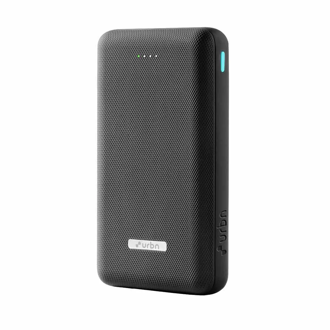 URBN 20000mAh 35W Turbo Fast Charging Power Bank (Black)