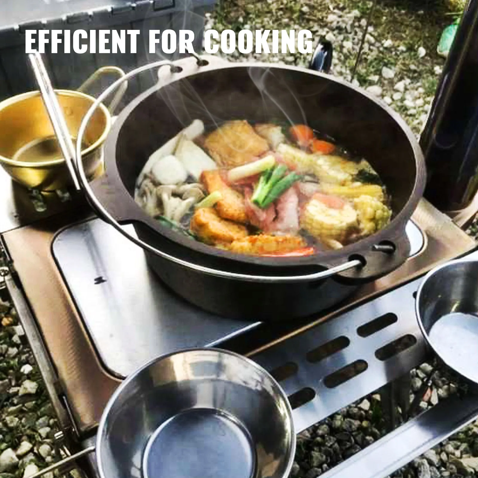 VEVOR Tent Wood Stove - Stainless Steel Camping Wood Burning Stove