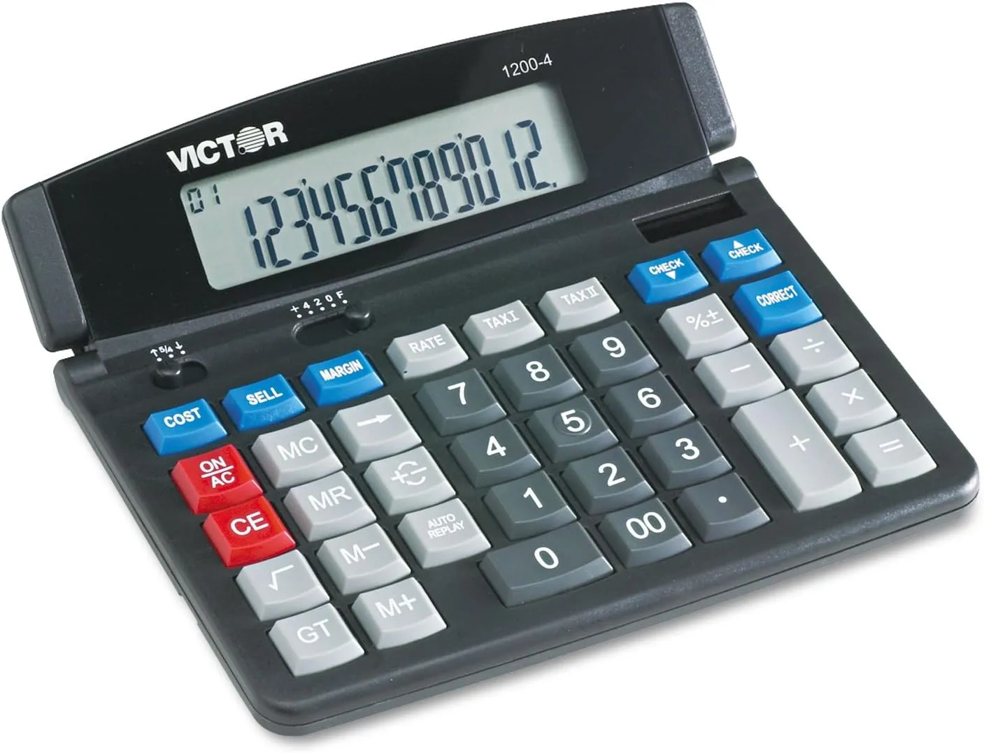Victor 1200-4 Business Desktop Calculator, 12-Digit LCD