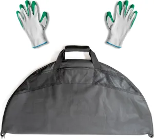 Wader Bag - Fishing Waders Storage Duffel with Changing Mat for Hunting Dry Boot Bags with Ventilation
