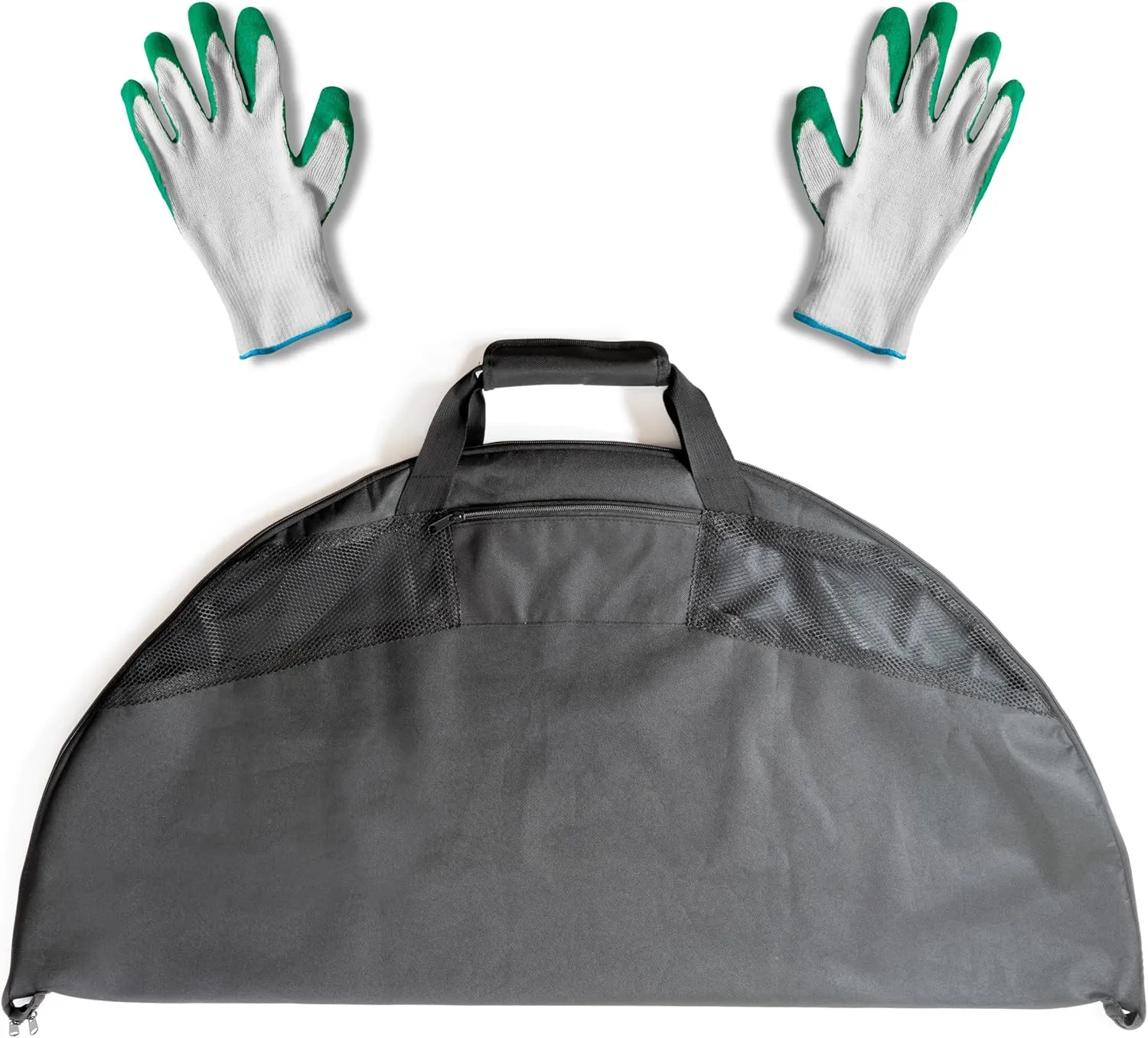 Wader Bag - Fishing Waders Storage Duffel with Changing Mat for Hunting Dry Boot Bags with Ventilation