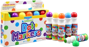 Washable Dot Markers (Set of 6)