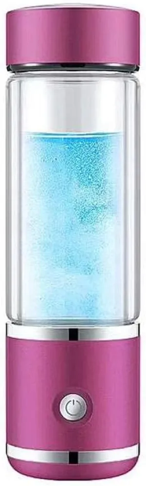 Water Purifiers, Hydrogen Alkaline Sport Water Bottle Hydrogen Water Bottle PEM Technology Ionizer Mode 5 Mins Make Hydrogen Content Up to 1500-1800 PPB and PH 7.5~9.5 No Ozone Residual Chlorine 350