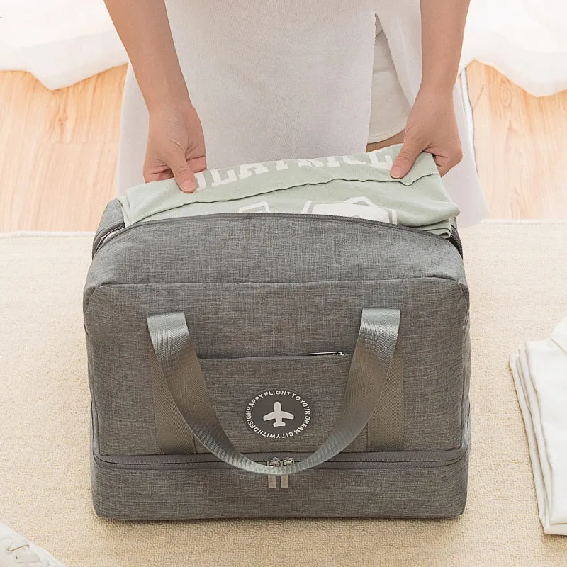 Waterproof Wet / Dry Separation Gym Bag