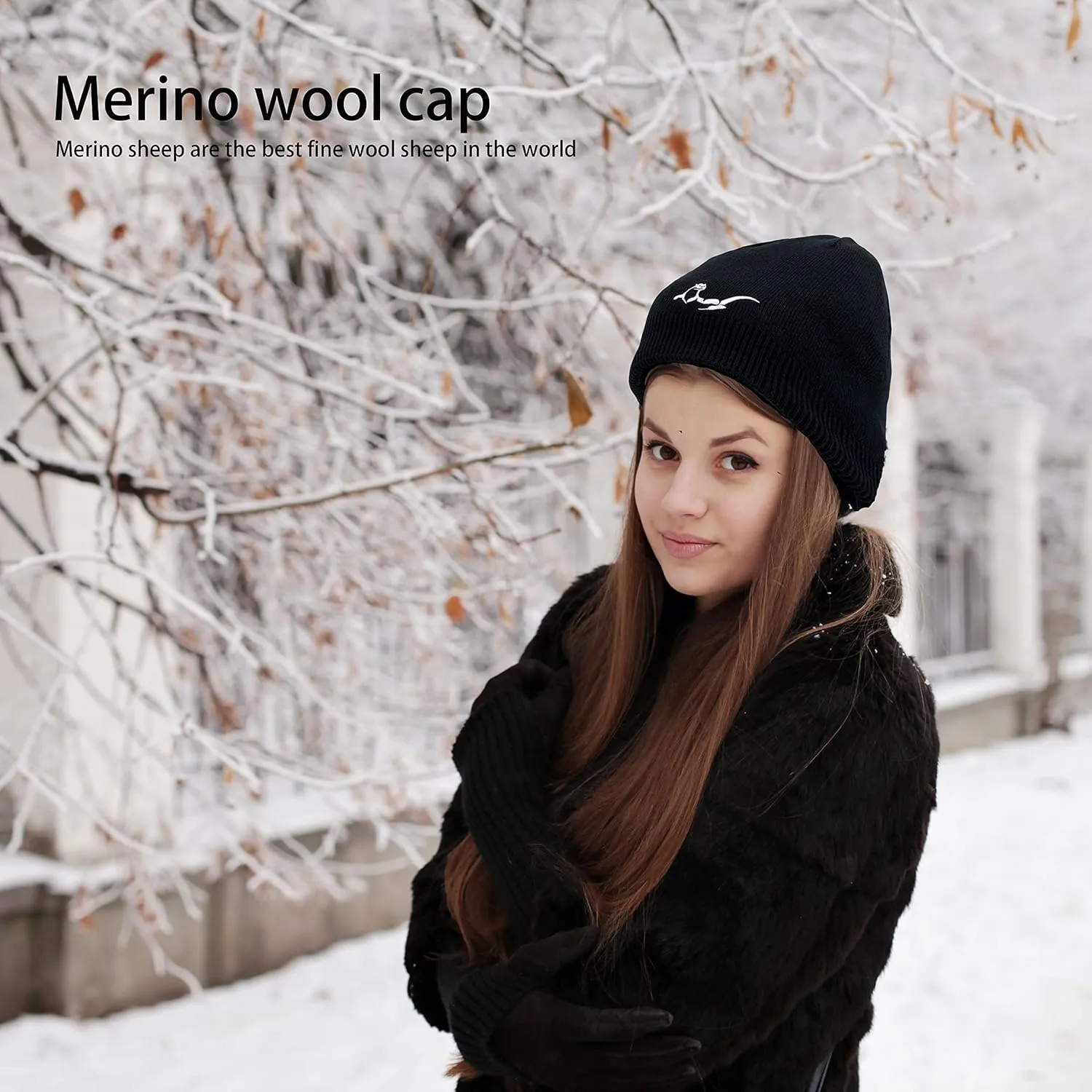 Waterproof, Windproof, Breathable Beanie Hat,Keep Your Head Warm and Completely Dry.