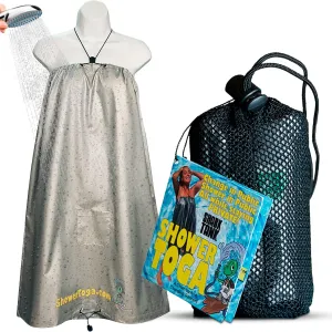 Wearable Shower Garment, Privacy RV & Camping Shower, Surf Poncho, Shower Tent, or Portable Changing Room