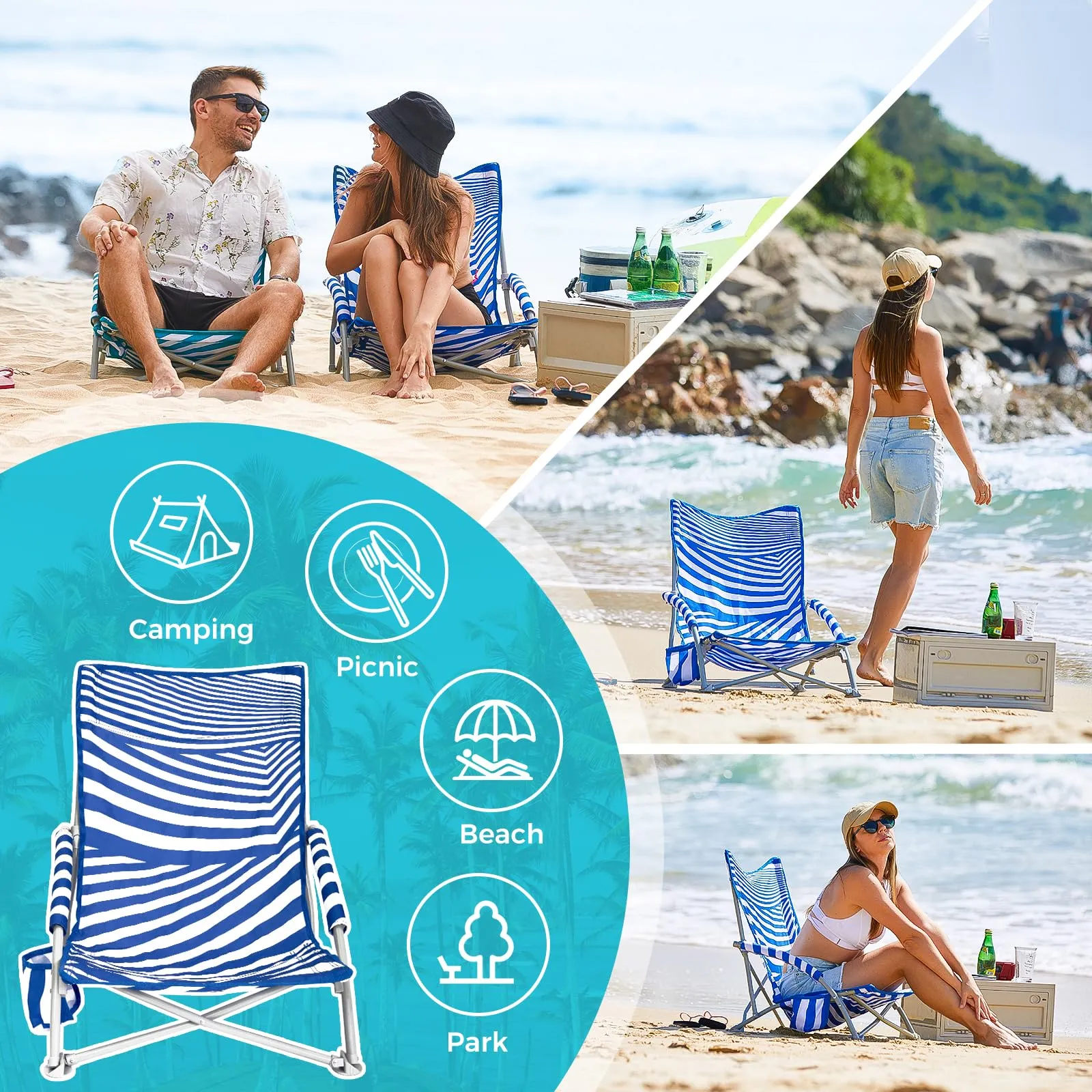 WEJOY Quick-up Beach Chair