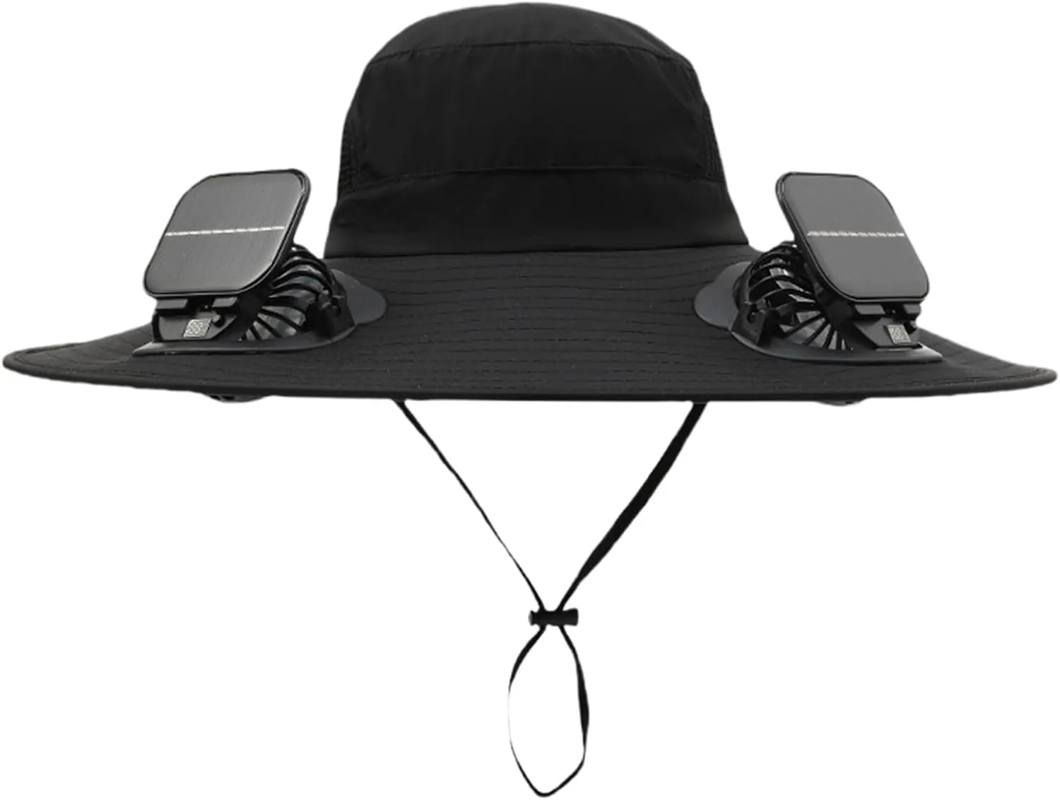 Wide Brim Solar Fan Outdoor Fishing Hat-Solar & USB Charging, Sunscreen Sun Hat with Fan, Solar Fan Hat Upf50  Colitt Fan Hat