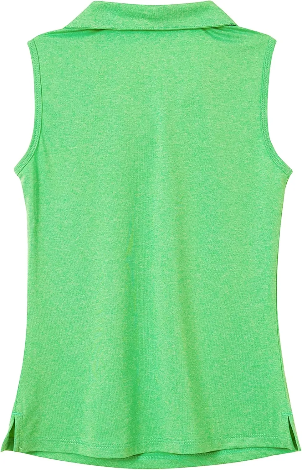 Willit Girls' Sleeveless Polo Shirts Golf Tennis Polo Lightweight Shirts Quick Dry