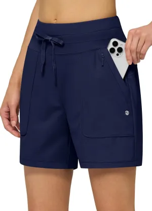 Willit Women's Shorts Hiking Athletic Shorts Quick Dry Golf Outdoor Casual 5"/7" Shorts Lightweight UPF50 