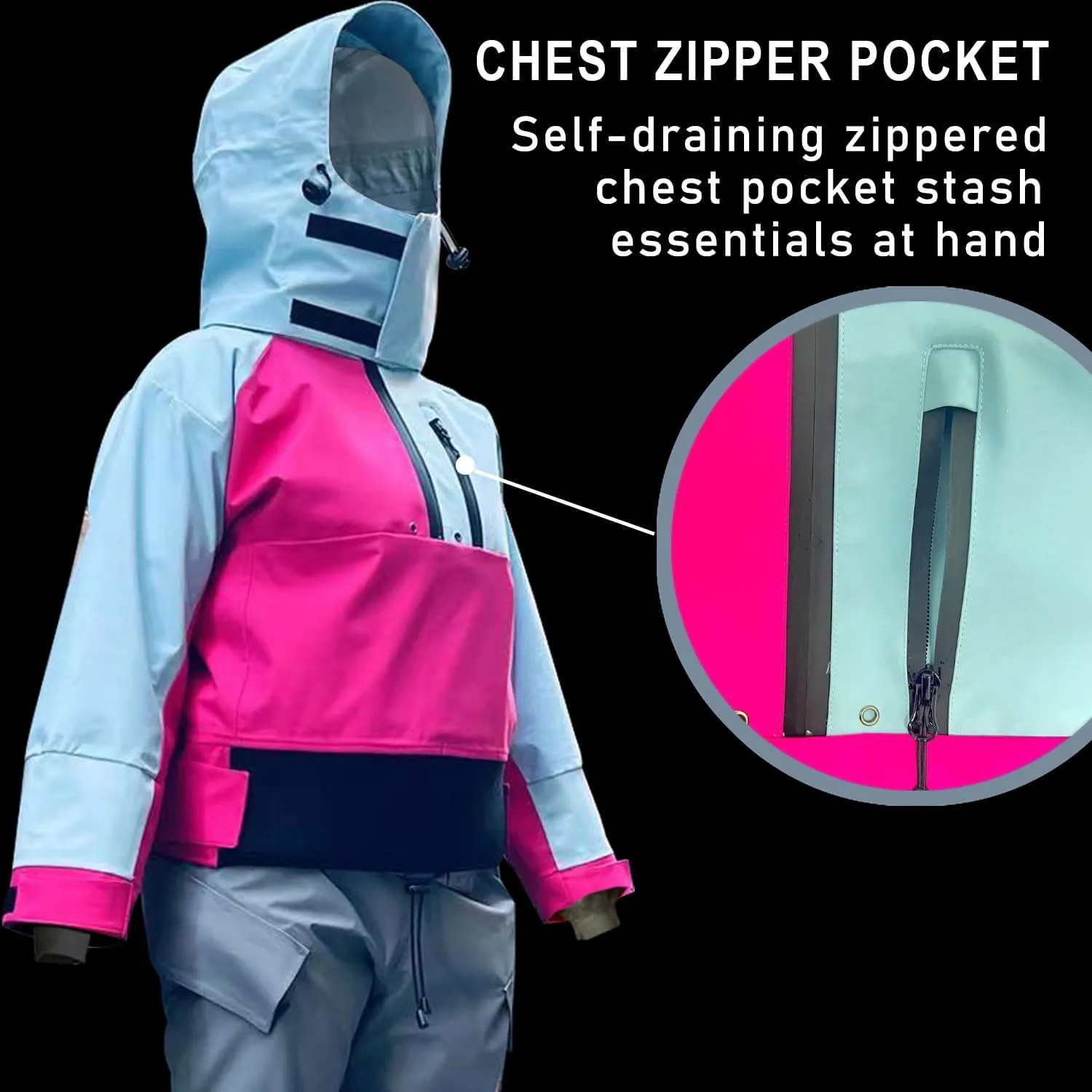 Women’s Cold Water Dry Suits for Kayaking, Rafting,Canoeing,Paddling,Sailing,Boating
