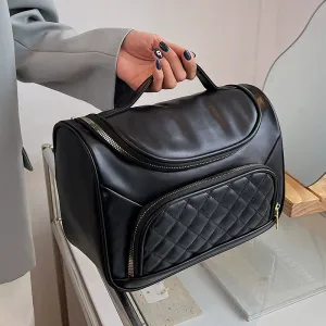 Women's Handheld Portable Cosmetic Bag