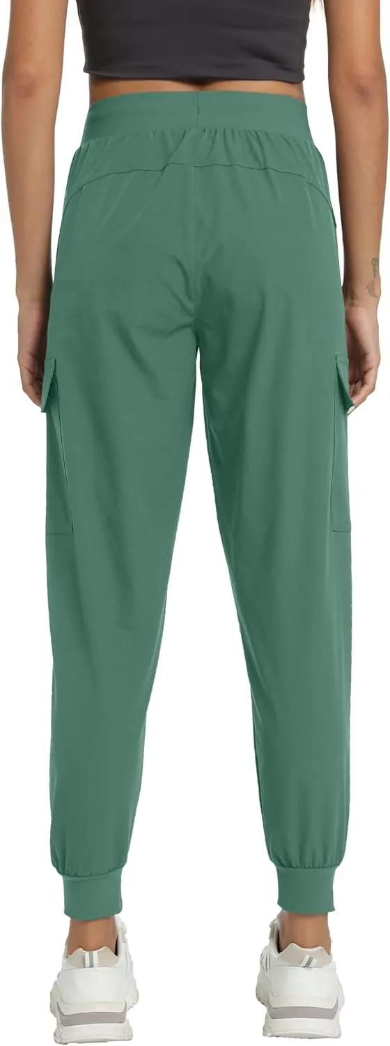 Women's Lightweight Joggers Quick Dry Hiking Running Pants for Athletic Casual Workout Outdoor