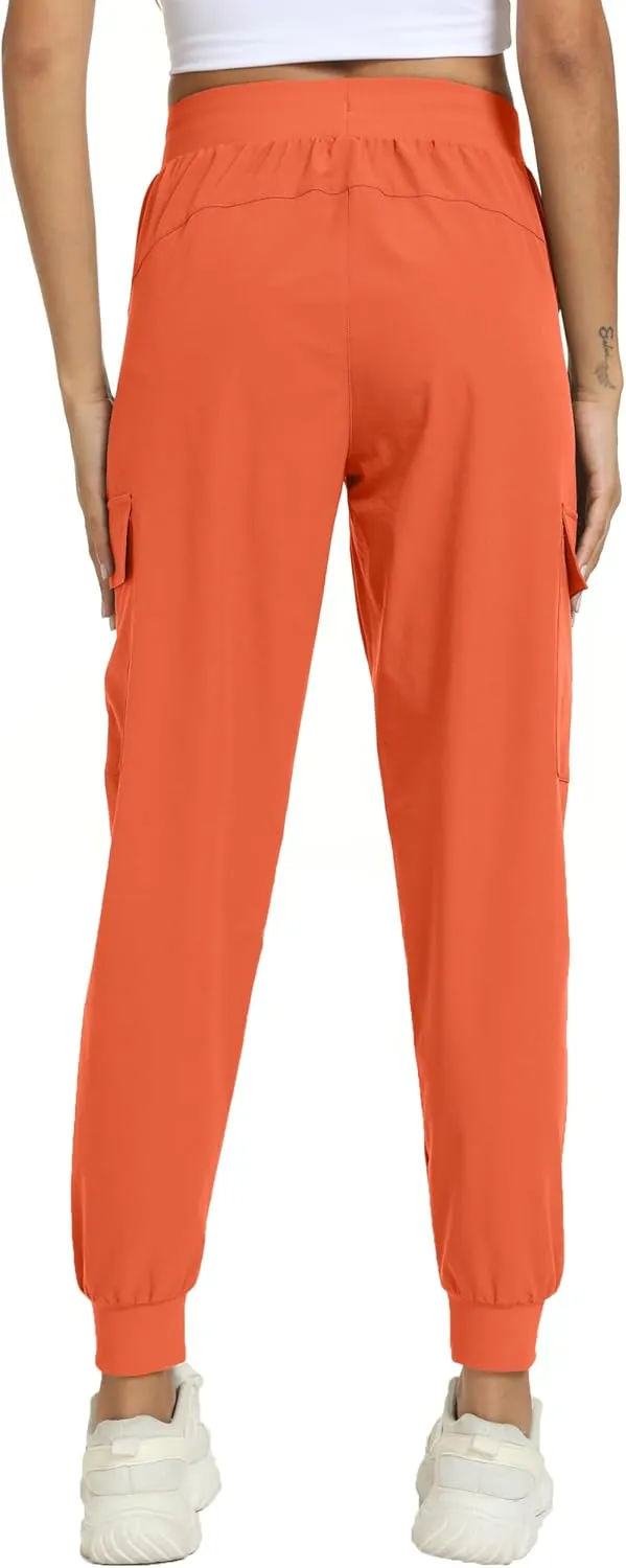 Women's Lightweight Joggers Quick Dry Hiking Running Pants for Athletic Casual Workout Outdoor
