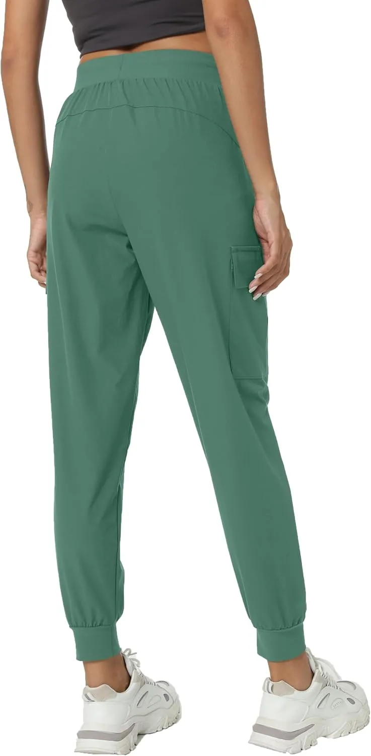 Women's Lightweight Joggers Quick Dry Hiking Running Pants for Athletic Casual Workout Outdoor