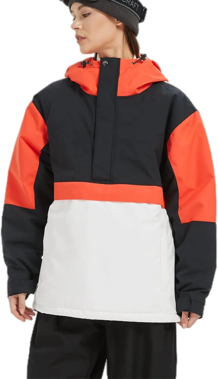 Womens Waterproof Ski Jacket Warm Winter Snow Coat Windbreaker Hooded Thick Snowboard Jacket