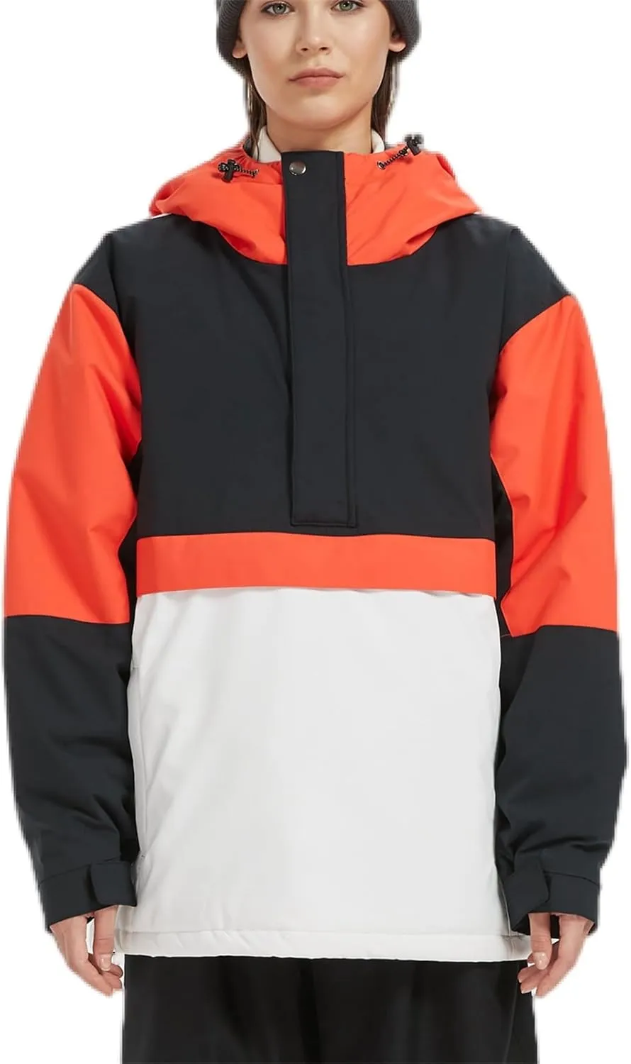 Womens Waterproof Ski Jacket Warm Winter Snow Coat Windbreaker Hooded Thick Snowboard Jacket