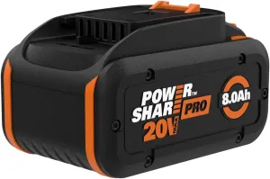 Worx 20V Power Share PRO 8.0AH Lithium-ION HIGH-Capacity Battery