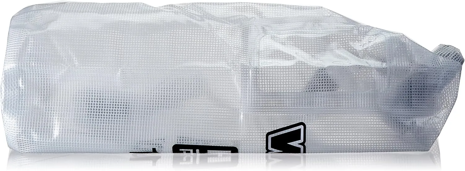 WOW Sports H2O Proof Dry Bag, Waterproof Backpack with Mesh Sides and Internal Phone Pocket, Waterproof Bag for Boating, Kayaking, Fishing, and More