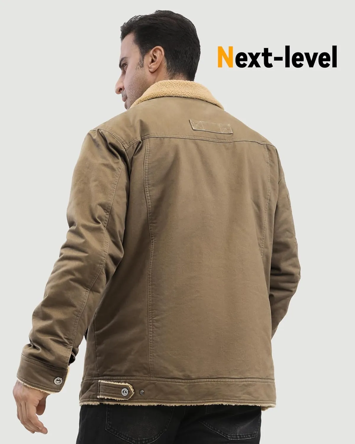 Wulcea Graphene Heated Jacket for Men 12V Fast Charge 18400mAh Large Capacity