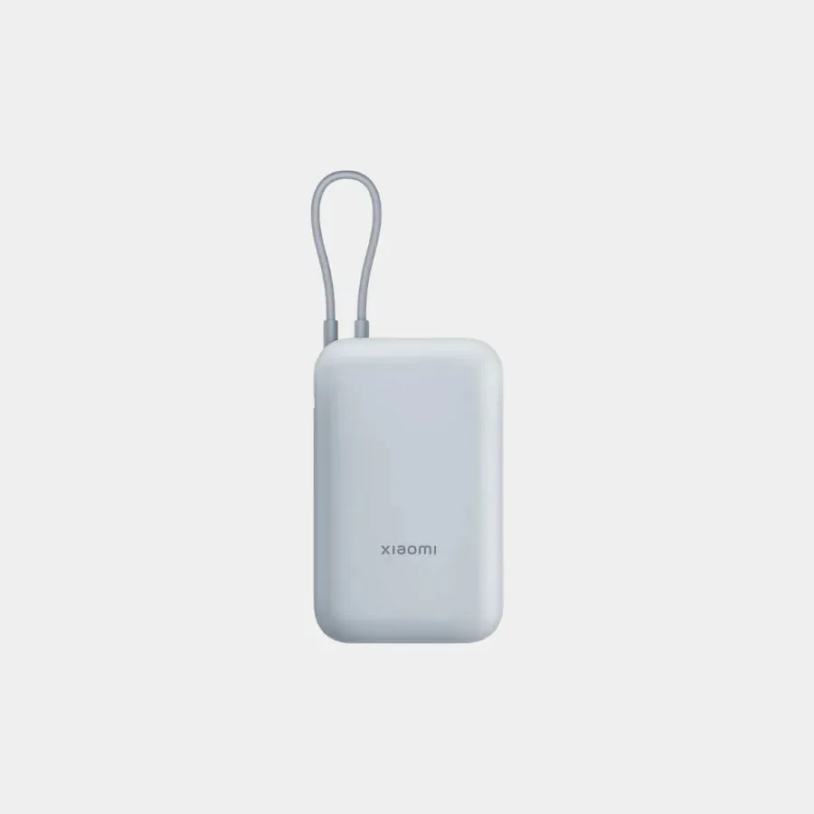 Xiaomi Power Bank 10000MAH (INTEGRATED CABLE) - Ice Blue
