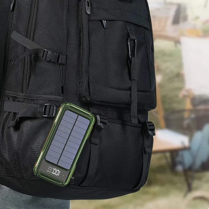 Xiaomi Solar Power Bank 4 in 1 With Built in Cables