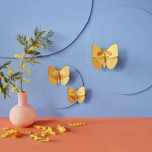 Yellow Butterflies<br> Set of 3
