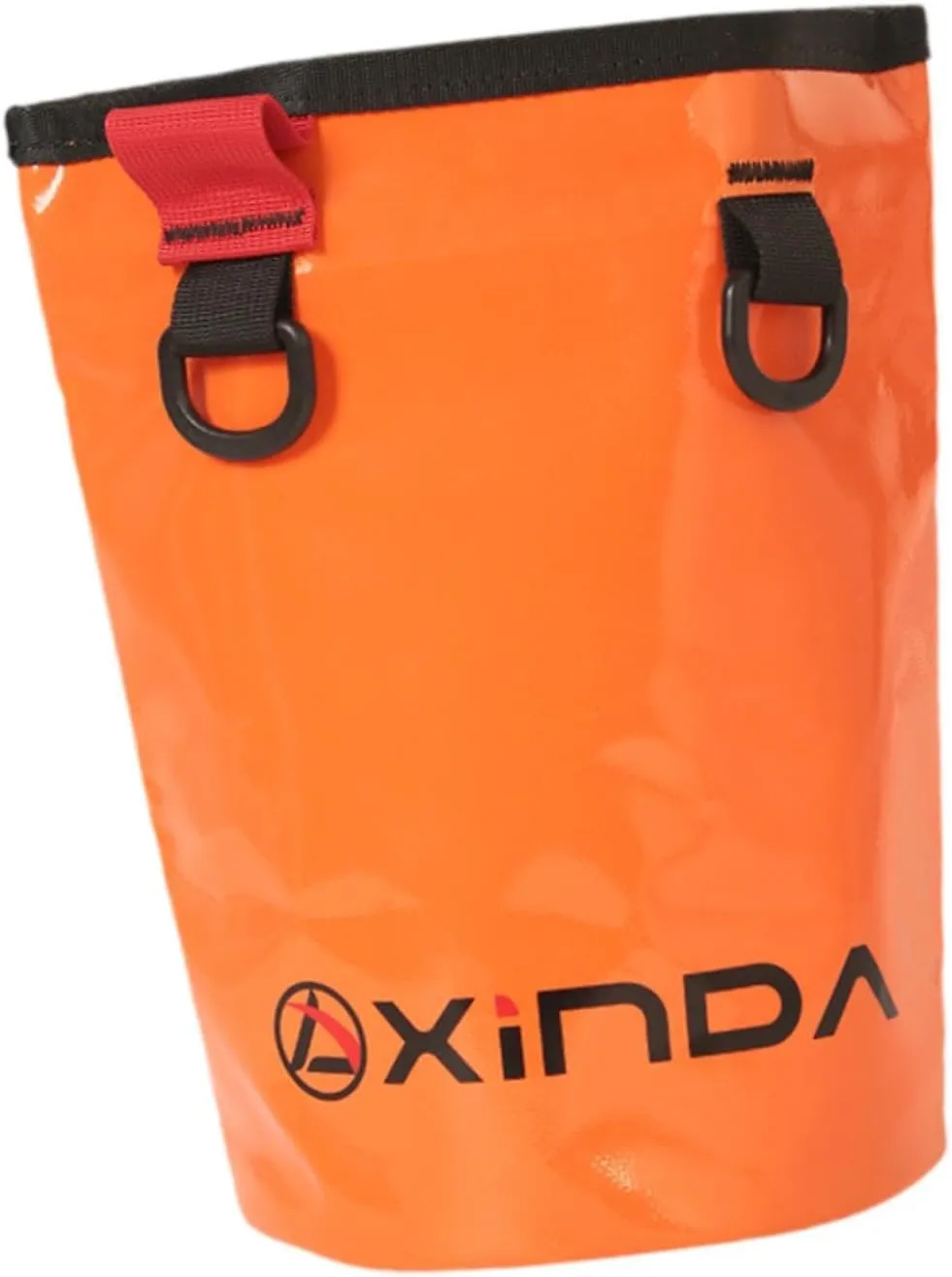 YIJU Waterproof Tool Bag Organizer Sturdy 4L Capacity Quick Open High Altitude Work Bag Bucket for Rock Climbing Backyard Trekking, Orange