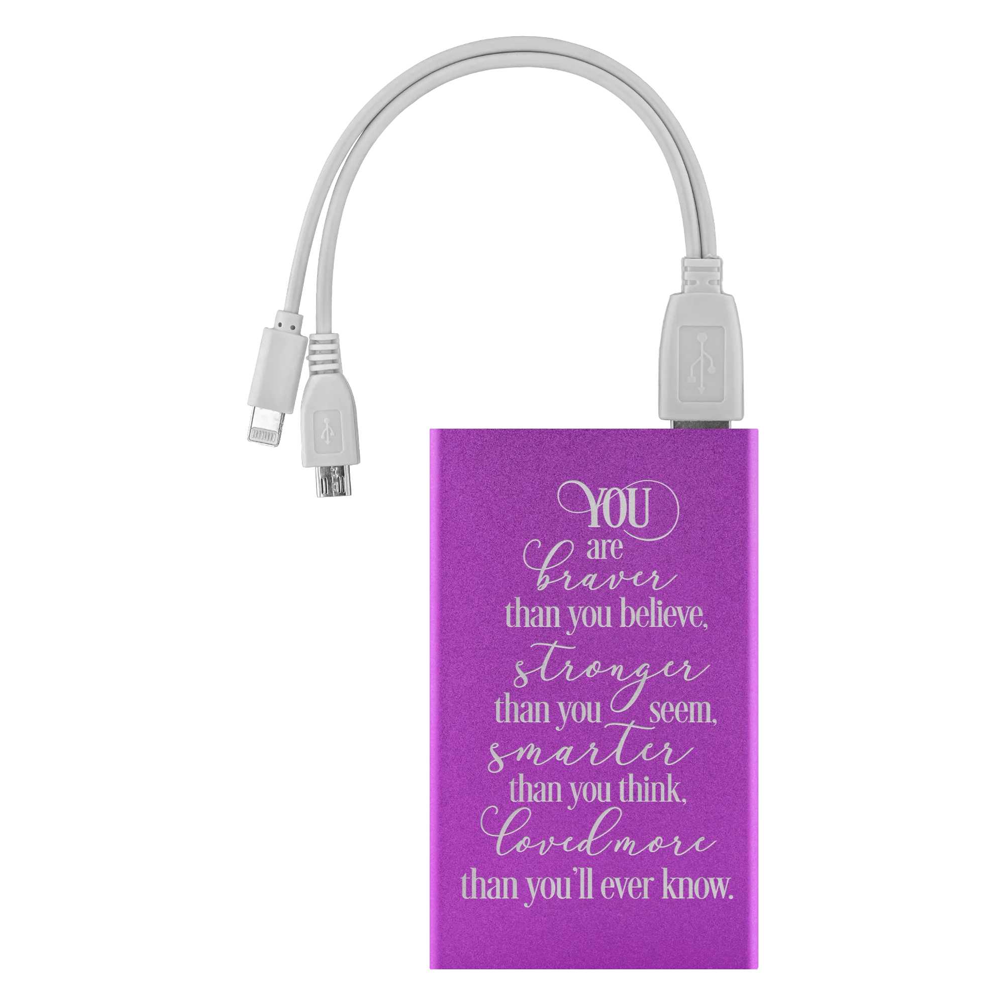 You Are Braver Than You Believe... Power Bank