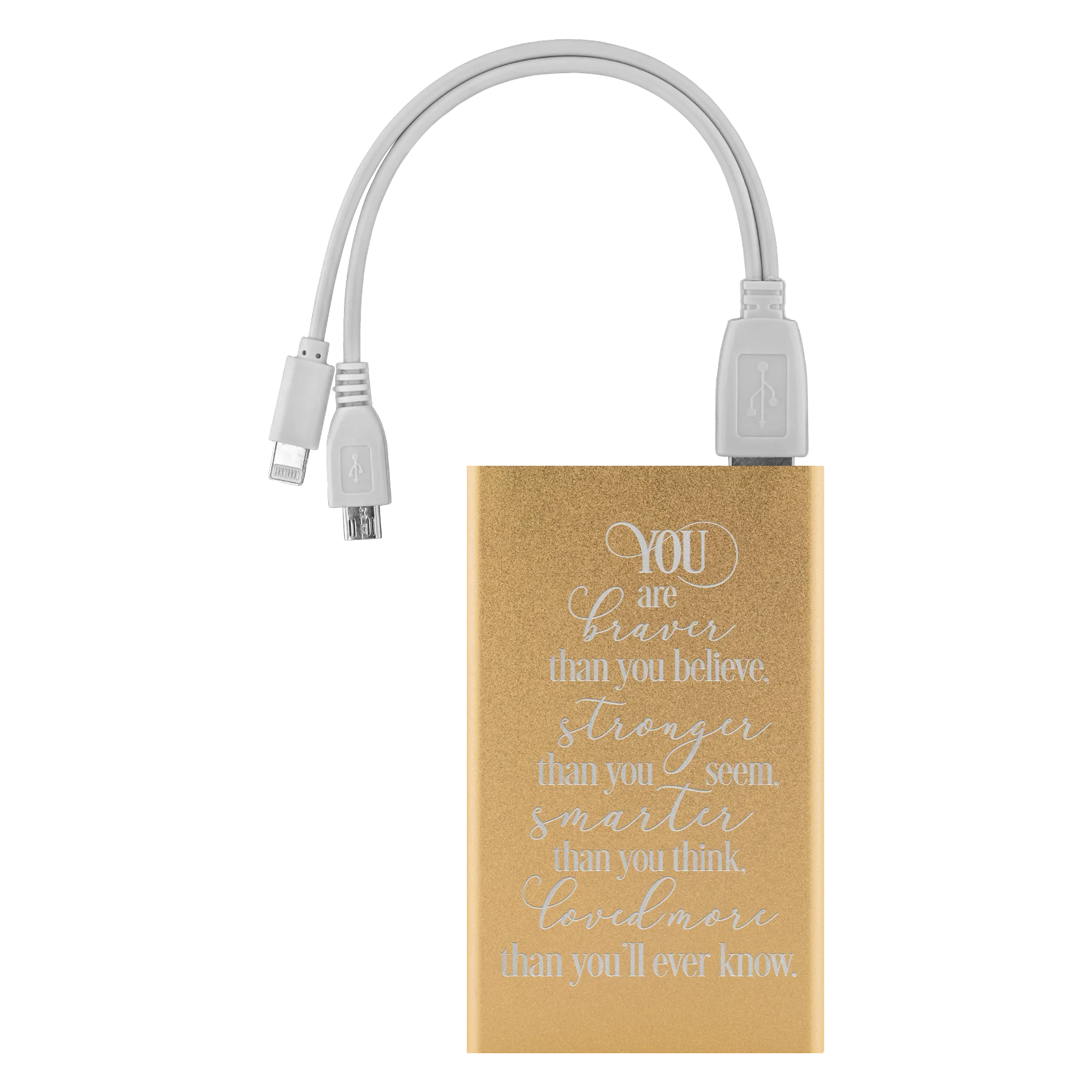 You Are Braver Than You Believe... Power Bank