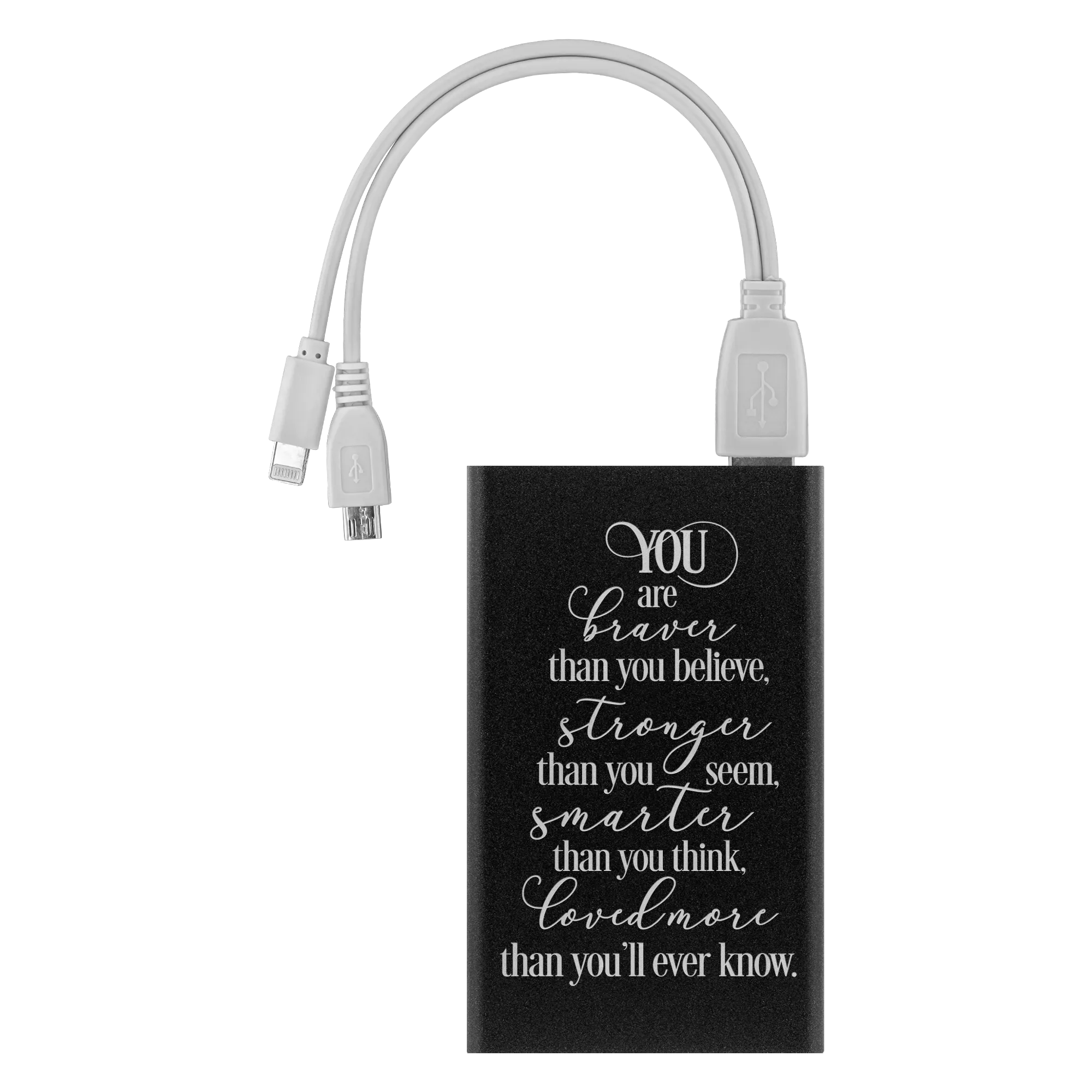 You Are Braver Than You Believe... Power Bank
