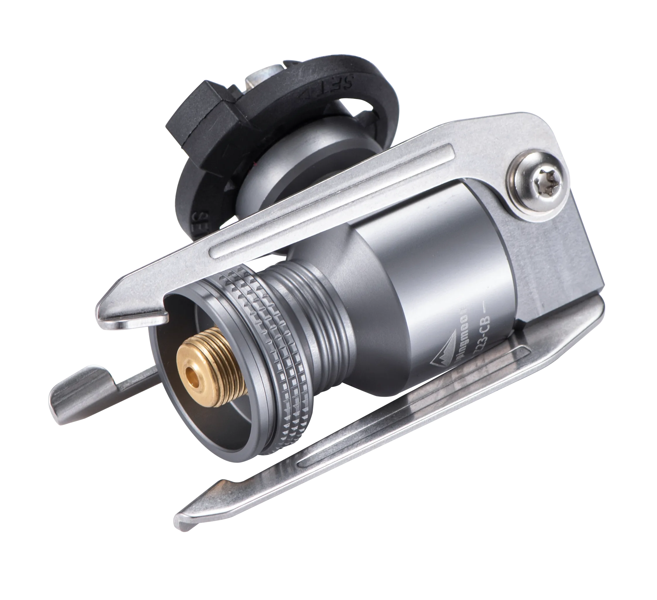 Z23-CB Stand Type Convert Adapter for Butane Gas Fuel Canister, EN417 Lindal Valve Canister