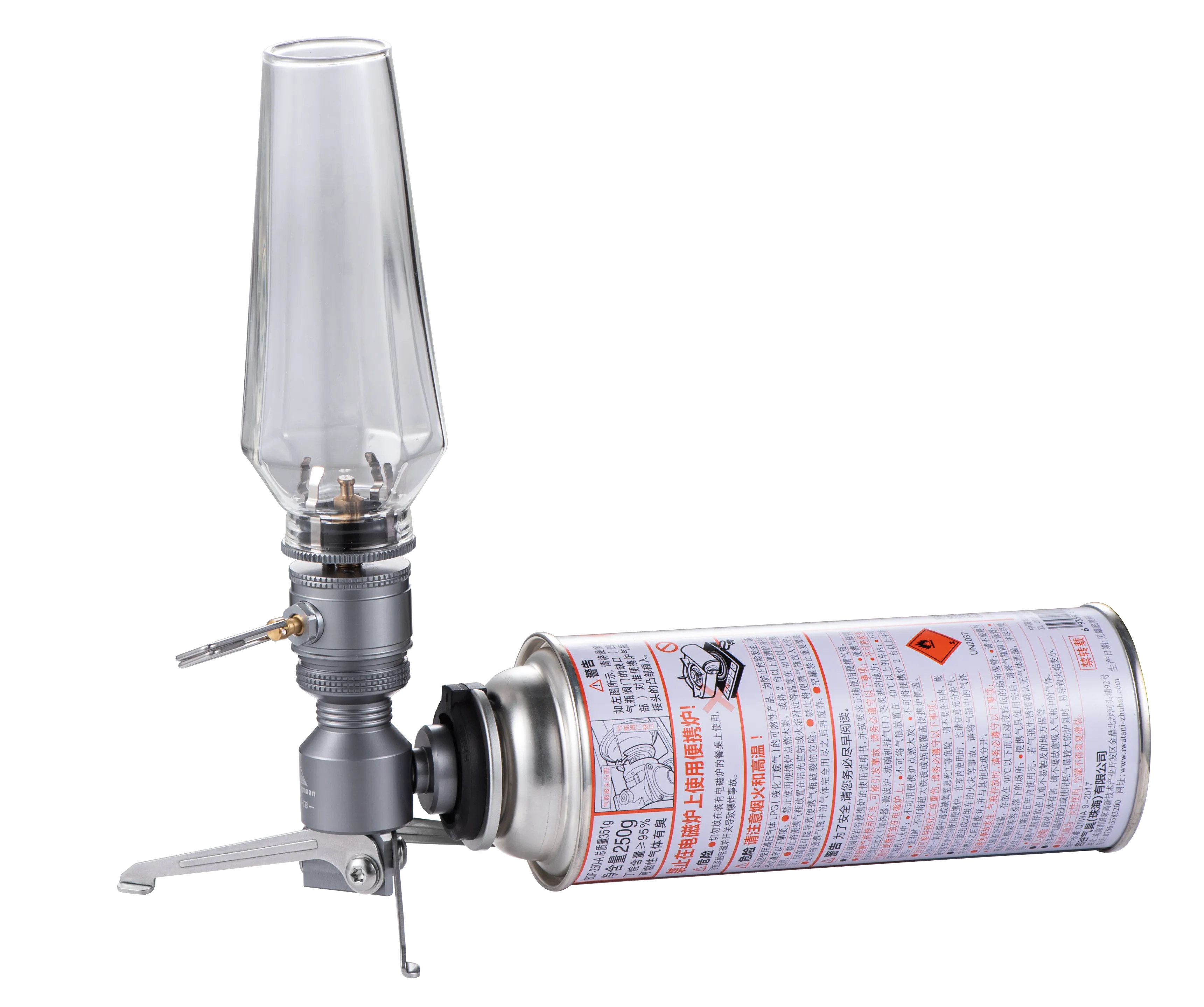 Z23-CB Stand Type Convert Adapter for Butane Gas Fuel Canister, EN417 Lindal Valve Canister