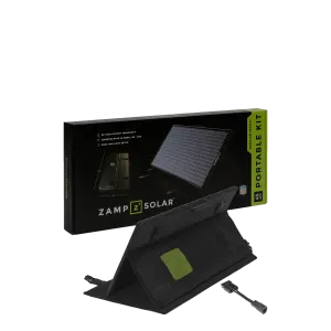 ZAMP SOLAR | Obsidian Series 45 Watt Dometic PLB40 Charging Kit