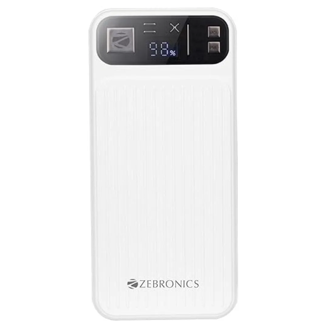 ZEBRONICS MB10000S13 Power Bank (White)