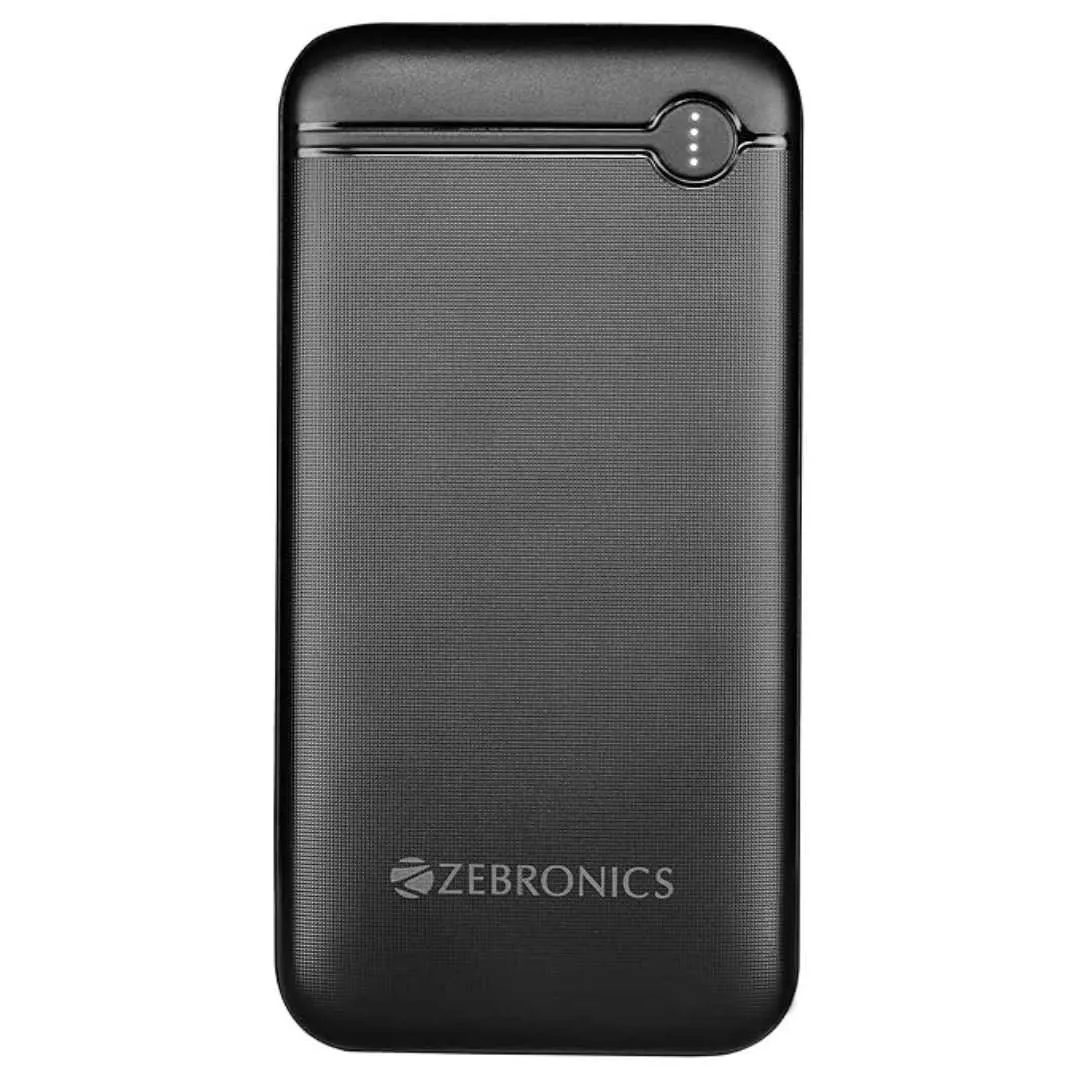 ZEBRONICS MB20000R4 Power Bank (Black)