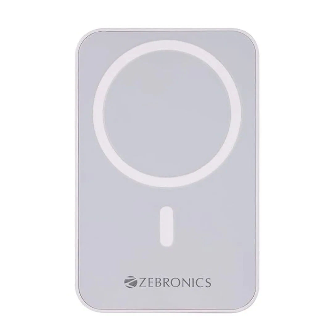 ZEBRONICS MW63 Wireless Power Bank (white)