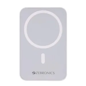 ZEBRONICS MW63 Wireless Power Bank (white)