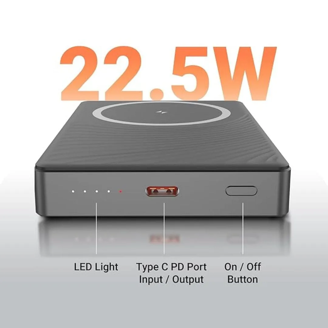 ZEBRONICS MW68 10000 mAh Wireless Power Bank