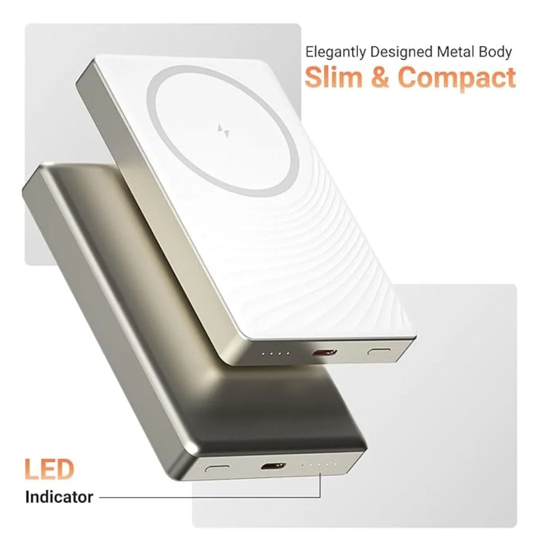 ZEBRONICS MW68 10000 mAh Wireless Power Bank