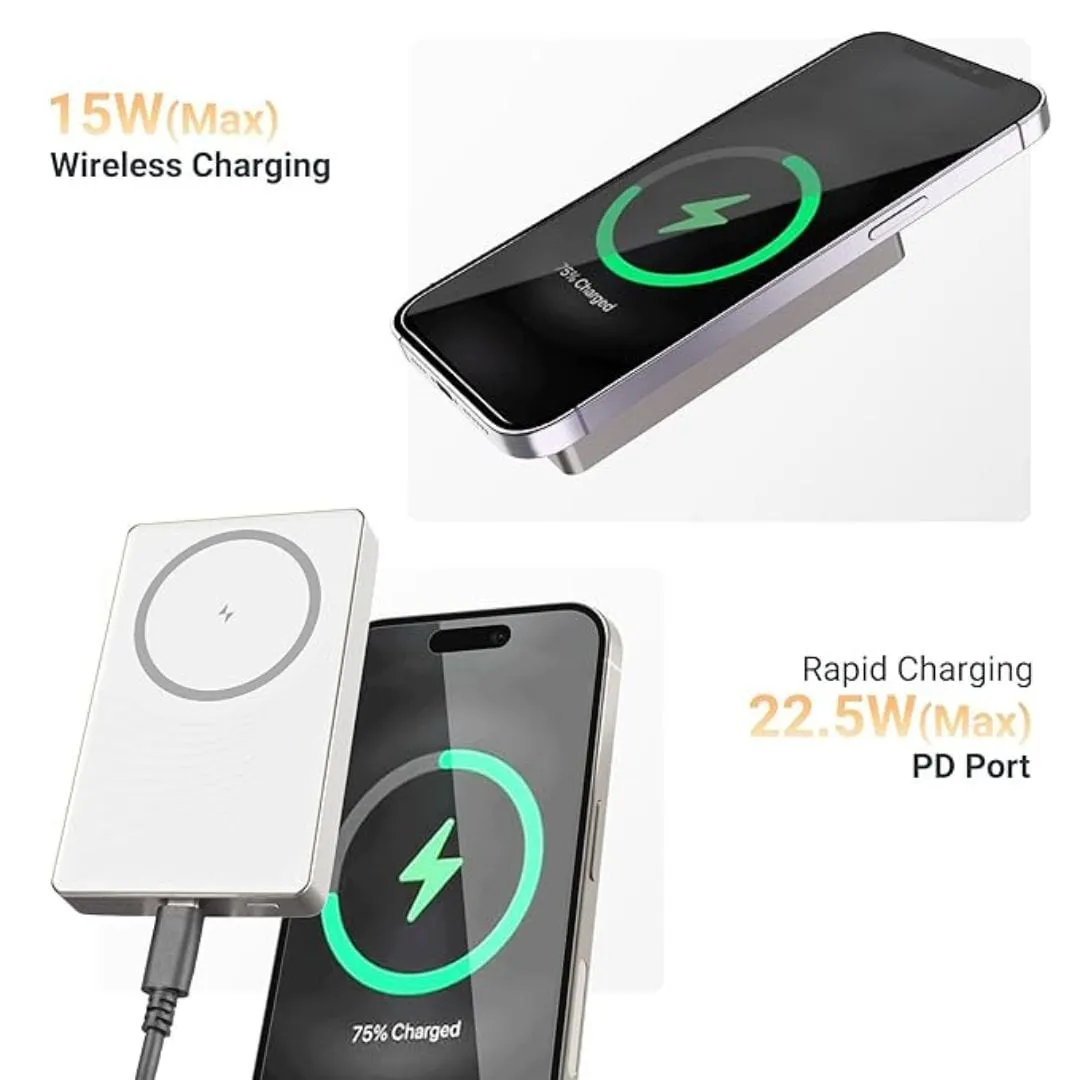 ZEBRONICS MW68 10000 mAh Wireless Power Bank