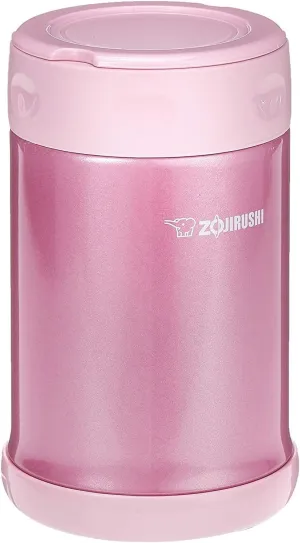 Zojirushi Stainless Steel Food Jar, Medium, Pink